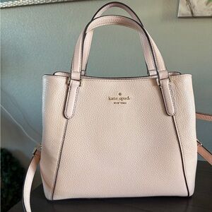 Kate Spade Medium Leather Satchel- Like New